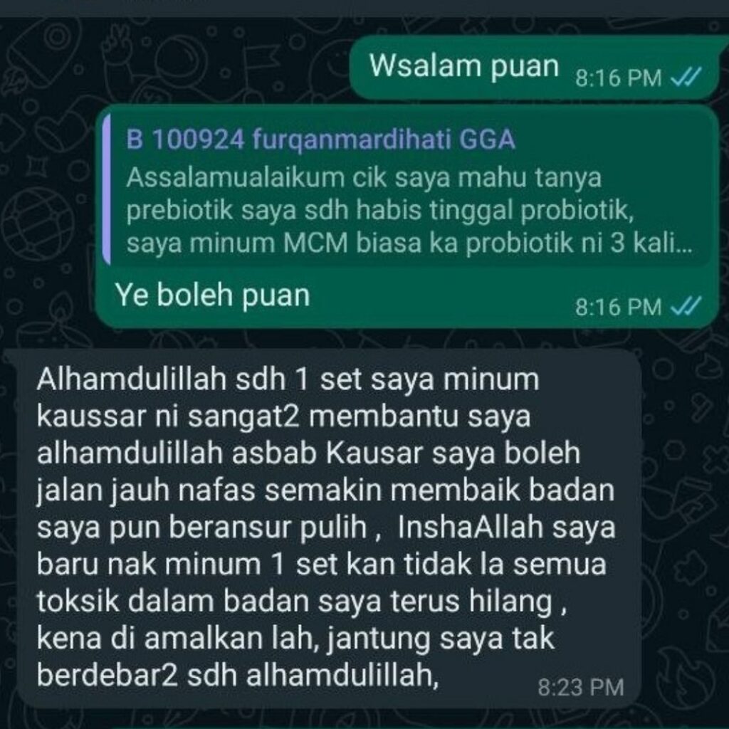 Testimoni GGA 8